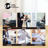UP 150A خرطوشة حبر متوافقة مع أسود HP LaserJet M111 and M141 Printers